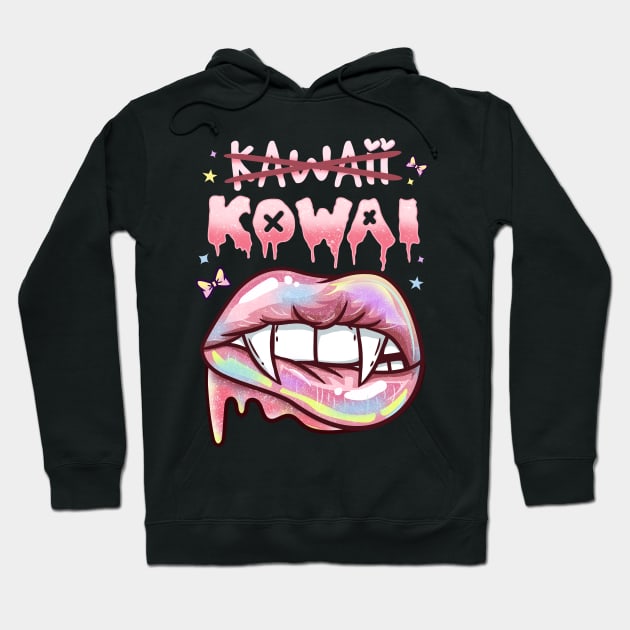 Kawaii Kowai I Pastel Goth I Menhera design Hoodie by biNutz
